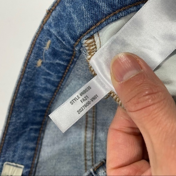 Madewell The Tall Mid Rise Perfect Vintage Jean Enmore Wash 24T - Picture 4 of 11